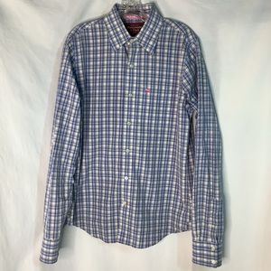 Abercrombie & Fitch Muscle Men’s Dress Shirt Sz M
